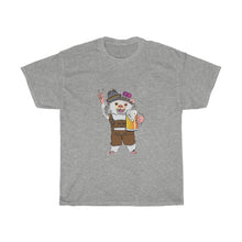 Load image into Gallery viewer, Party All Night Hedgehog Unisex Heavy Cotton Gildan Tee