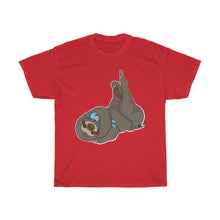 Load image into Gallery viewer, Sleepy Sloth Timeout Error Unisex Heavy Cotton Gildan Tee