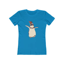 Load image into Gallery viewer, Blue Penguin Coral Dance Women&#39;s The Boyfriend Tee