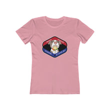 Load image into Gallery viewer, Brain Freeze Pittie Women&#39;s The Boyfriend Tee