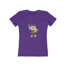 Load image into Gallery viewer, Party All Night Hedgehog Women&#39;s The Boyfriend Tee