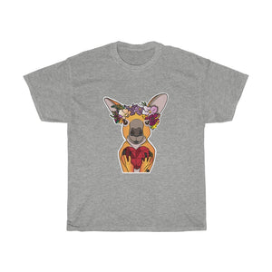 Kangaroo Heart Unisex Heavy Cotton Gildan Tee