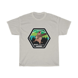 Dang Woodchuck, Quit Chucking my Wood Unisex Heavy Cotton Gildan Tee