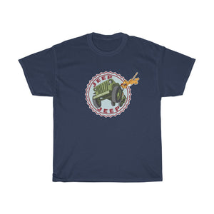 Screaming Eugene the Jeep Unisex Heavy Cotton Gildan Tee