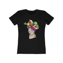 Load image into Gallery viewer, Chica Chica Boom Chihuahua Women&#39;s The Boyfriend Tee