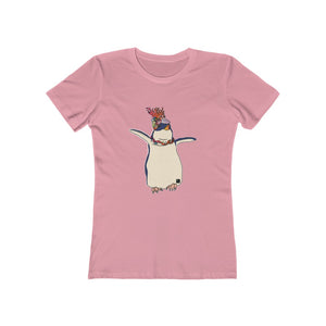 Blue Penguin Coral Dance Women's The Boyfriend Tee