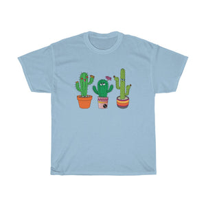 Brown Thumb Cactus Unisex Heavy Cotton Gildan Tee