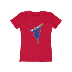 Mr. Kim Convenience Sneak Attack Women's The Boyfriend Tee