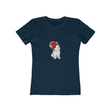 Load image into Gallery viewer, Winter Bunny Women&#39;s The Boyfriend Tee