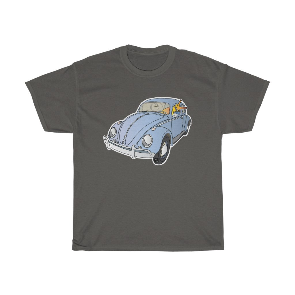 Slug Bug Beetle Unisex Heavy Cotton Gildan Tee