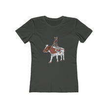 Load image into Gallery viewer, Country Cattle Dog Women&#39;s The Boyfriend Tee