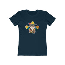 Load image into Gallery viewer, Chihuahua Maracas Women&#39;s The Boyfriend Tee