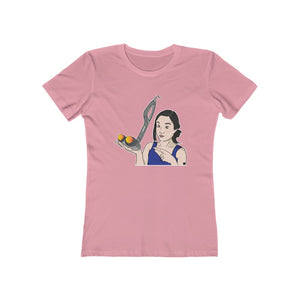 Kim's Convenience Janet Massagee Kigae Women's The Boyfriend Tee