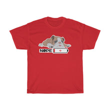 Load image into Gallery viewer, Snoozing Bulldog Unisex Heavy Cotton Gildan Tee