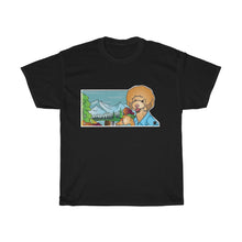 Load image into Gallery viewer, Bob Ross Poodle Painter Unisex Heavy Cotton Gildan Tee