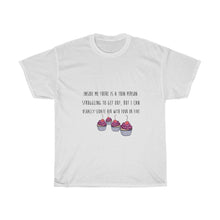 Load image into Gallery viewer, Thin Cupcake For Her Unisex Heavy Cotton Gildan Tee