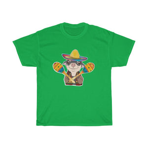 Chihuahua Maracas Unisex Heavy Cotton Gildan Tee