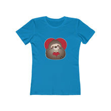 Load image into Gallery viewer, Hand Heart Sloth Women&#39;s The Boyfriend Tee