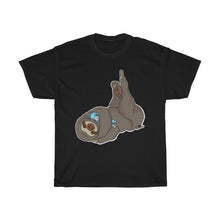 Load image into Gallery viewer, Sleepy Sloth Timeout Error Unisex Heavy Cotton Gildan Tee