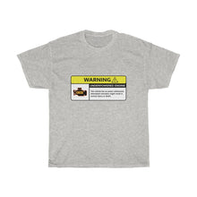 Load image into Gallery viewer, Underpowered Engine Warning Unisex Heavy Cotton Gildan Tee