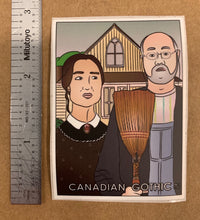 Load image into Gallery viewer, Kim&#39;s Convenience Canadian Gothic Sticker