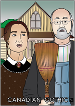 Load image into Gallery viewer, Kim&#39;s Convenience Canadian Gothic Sticker