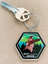 Load image into Gallery viewer, Dang Woodchuck Keychain