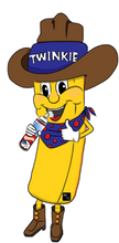 Load image into Gallery viewer, Twinkie Cowboy Sticker