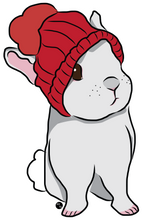 Load image into Gallery viewer, Snow Bunny Sticker