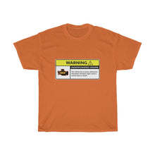 Load image into Gallery viewer, Underpowered Engine Warning Unisex Heavy Cotton Gildan Tee