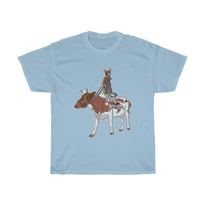 Country Cattle Dog Unisex Heavy Cotton Gildan Tee