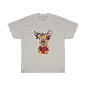 Kangaroo Heart Unisex Heavy Cotton Gildan Tee