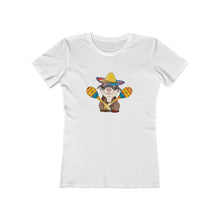 Load image into Gallery viewer, Chihuahua Maracas Women&#39;s The Boyfriend Tee