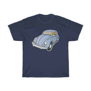 Slug Bug Beetle Unisex Heavy Cotton Gildan Tee