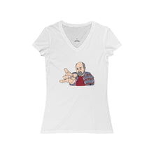 Load image into Gallery viewer, Kim&#39;s Convenience Appa Flick Women&#39;s Jersey Short Sleeve V-Neck Tee