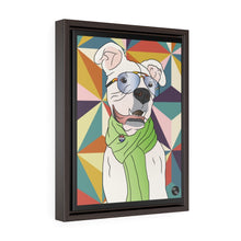 Load image into Gallery viewer, Stray Gem Tres Cool Tusk Vertical Framed Premium Gallery Wrap Canvas