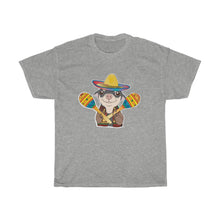 Load image into Gallery viewer, Chihuahua Maracas Unisex Heavy Cotton Gildan Tee