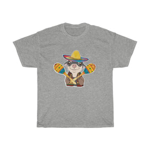 Chihuahua Maracas Unisex Heavy Cotton Gildan Tee