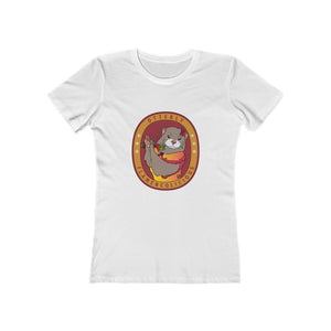 Otterly Flamencolicious Women's The Boyfriend Tee