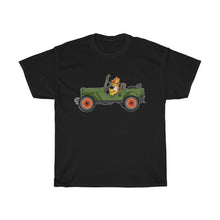 Load image into Gallery viewer, Eugene Jeep in a Jeep Unisex Heavy Cotton Gildan Tee