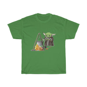 Frog Soup for Baby Yoda Unisex Heavy Cotton Gildan Tee