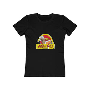 Dog n Suds Dachshund Women's The Boyfriend Tee