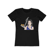 Load image into Gallery viewer, Kim&#39;s Convenience Janet Massagee Kigae Women&#39;s The Boyfriend Tee