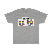 Load image into Gallery viewer, WFH Emoji Transformation Unisex Heavy Cotton Gildan Tee