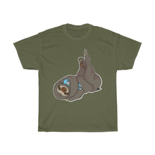 Load image into Gallery viewer, Sleepy Sloth Timeout Error Unisex Heavy Cotton Gildan Tee