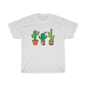 Brown Thumb Cactus Unisex Heavy Cotton Gildan Tee