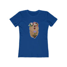 Load image into Gallery viewer, Quokka the Happiest Critter of Aussie Women&#39;s The Boyfriend Tee