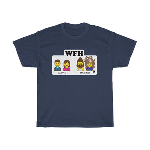 WFH Emoji Transformation Unisex Heavy Cotton Gildan Tee