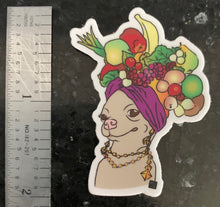 Load image into Gallery viewer, Carmen Miranda Chihuahua Sticker