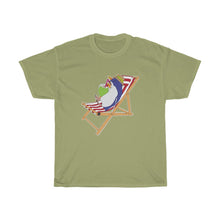 Load image into Gallery viewer, Blue Penguin Vacation Unisex Heavy Cotton Gildan Tee